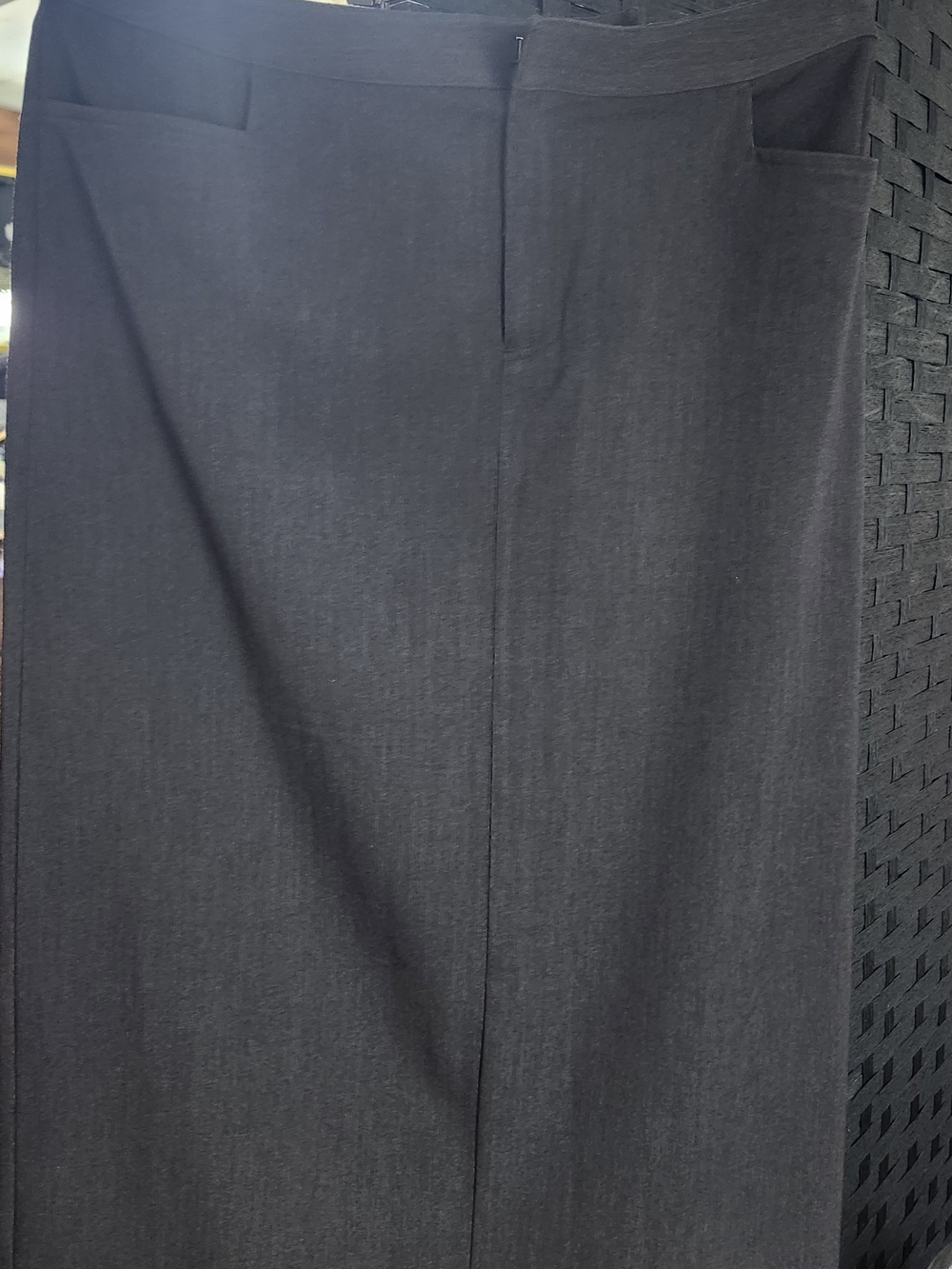 Christopher & Banks Dark Gray Maxi Skirt